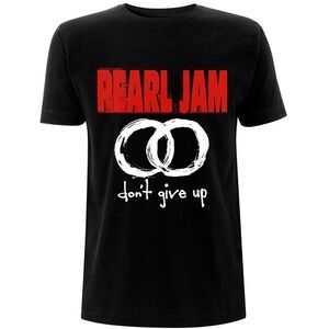 Pearl Jam Unisex Tshirt Dont Give Up Black
